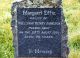 Margaret Effie McLean (1846-1921) Headstone